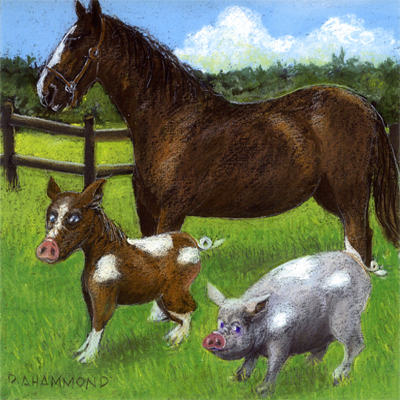 Why Pigs and Horses Shouldn't Cohabitate